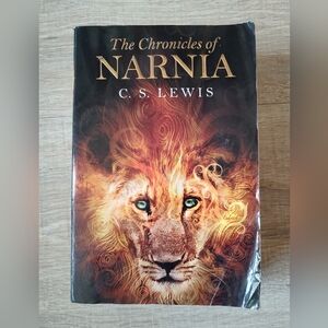 The Chronicles of Narnia Book with Lion Cover Paperback